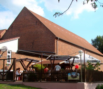 Terrasse Gasthof Stadt-Berlin