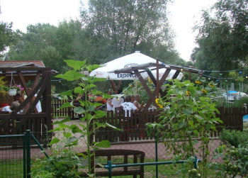 Terrasse Gasthof Stadt-Berlin